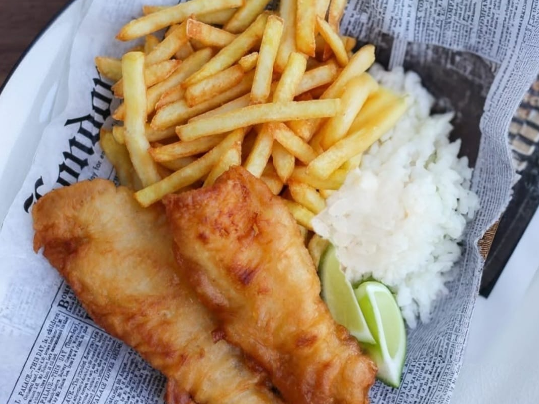 Pescado frito
