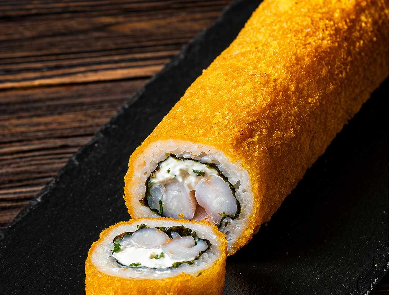 Hand roll de camarón