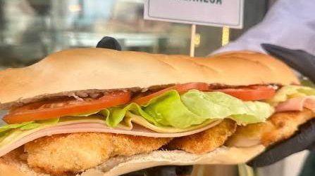 Sándwich de Mila de pollo