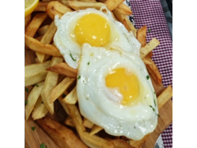 Papas a caballo