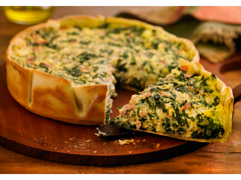 Tarta de espinaca