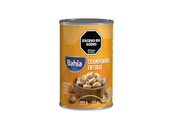 CHAMPIÑON ENTEROS (400 GR) BAHIA