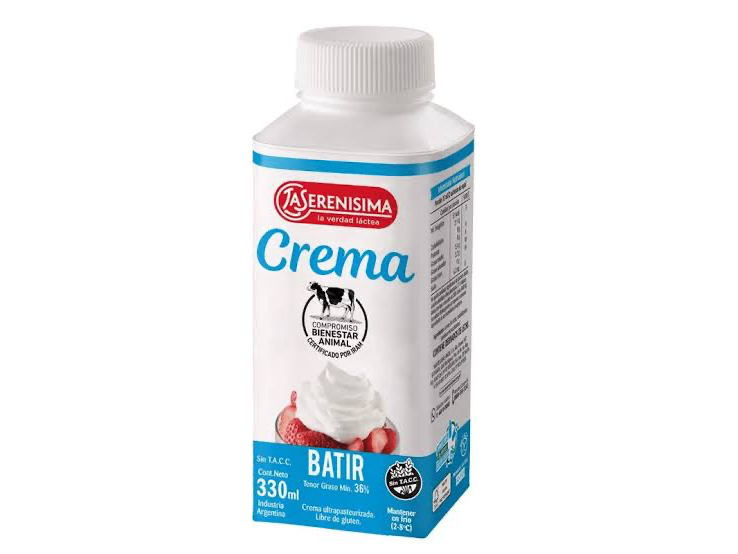 CREMA DE LECHE BATIR 330GR LS