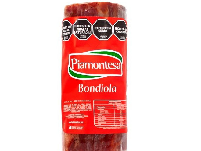 Bondiola Piamontesa x100gr