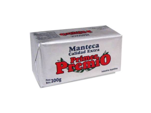 MANTECA (200G) PRIMER PREMIO