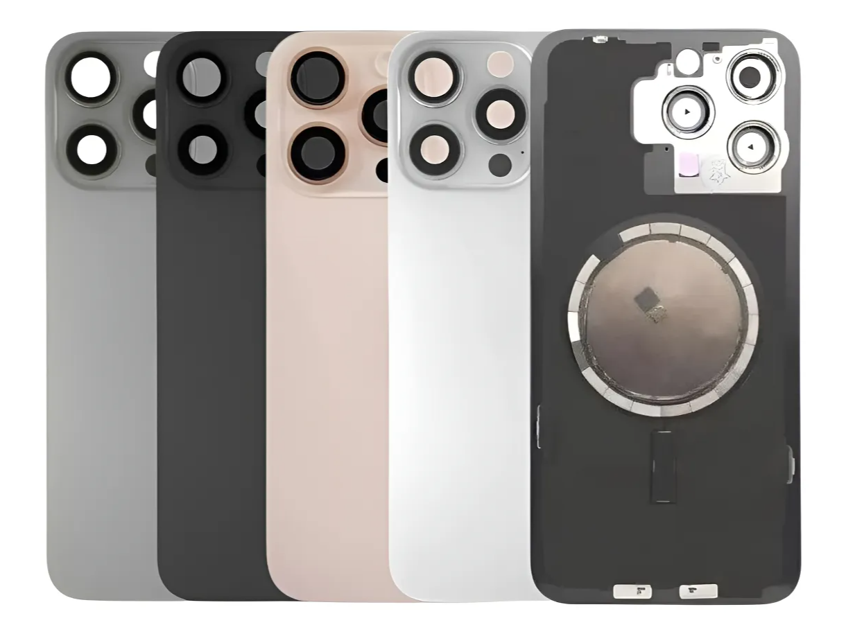 TAPA TRASERA IPHONE 16 PRO MAX  CALIDAD OEM (ORIGINAL)