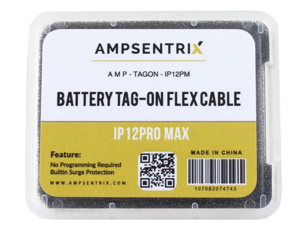 TAG ON IPHONE 12 PRO MAX AMPSENTRIX