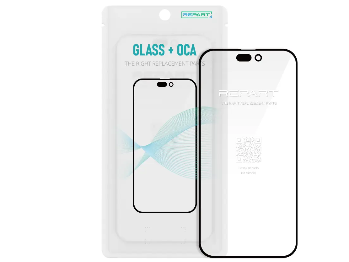 GLASS CON OCA IPHONE 15 PRO MAX