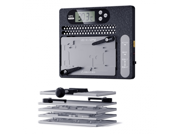 Estación de desoldadura para placa base PCB i2C T18 con pantalla LCD para iPhone X a 16 Pro Max