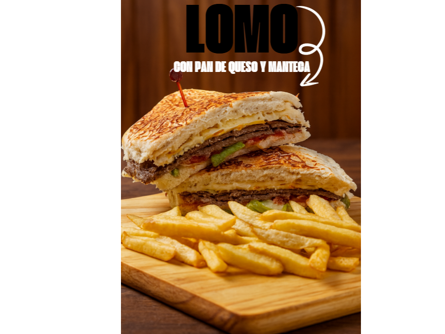 Lomo Pan de queso