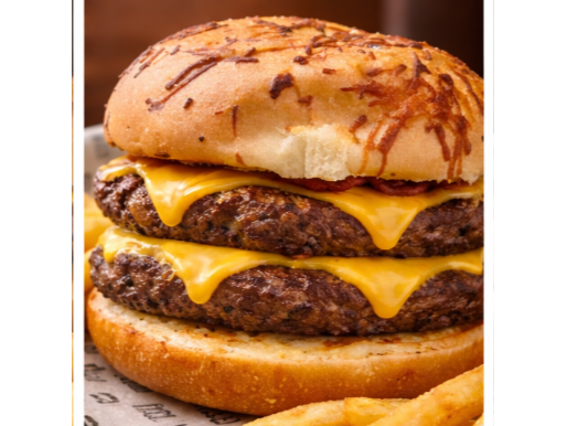 Cheese burger doble