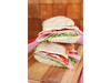 Jamón cocido, queso y 2 verduras a elección