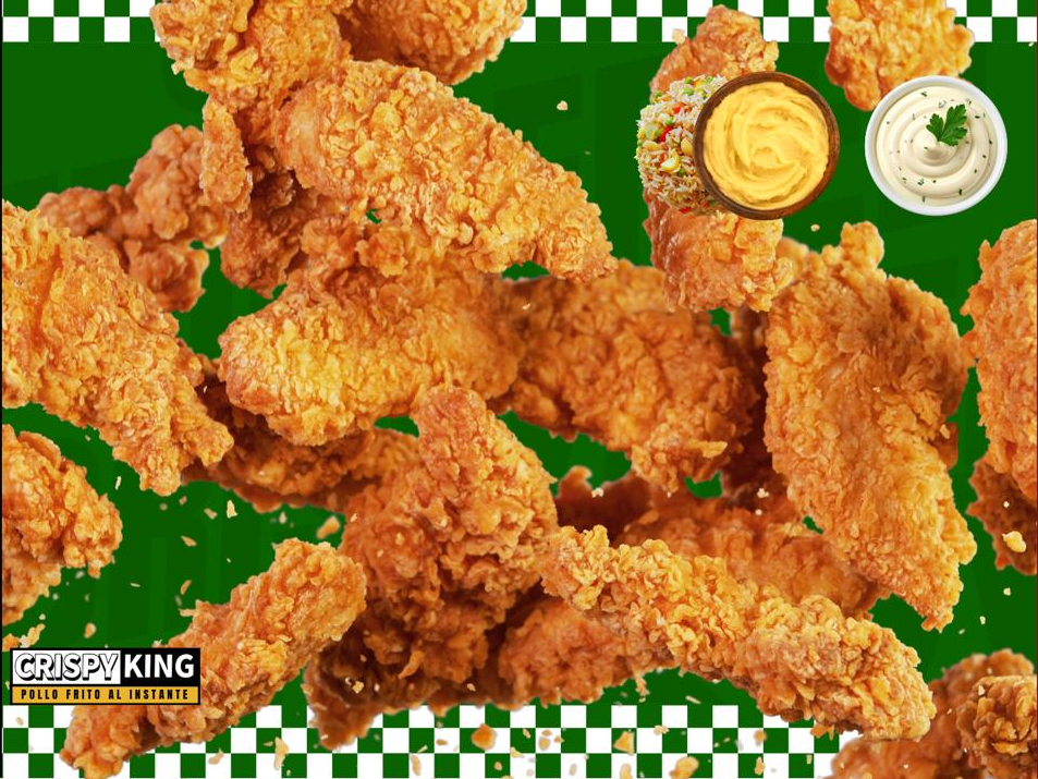 Combo 1 / alitas - 1 persona. de CRISPY KING