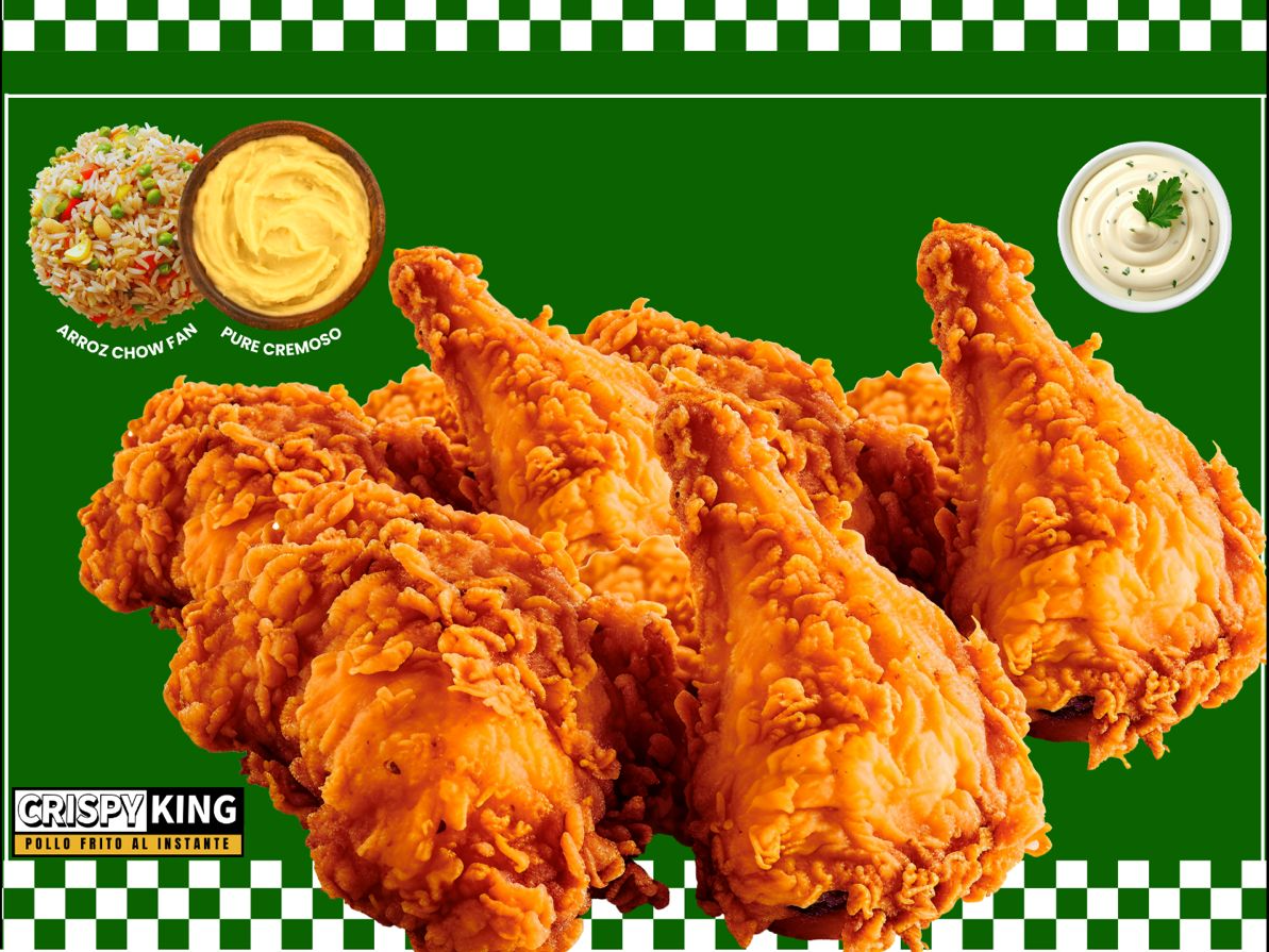 Combo 3 / pata muslo - 3 personas.