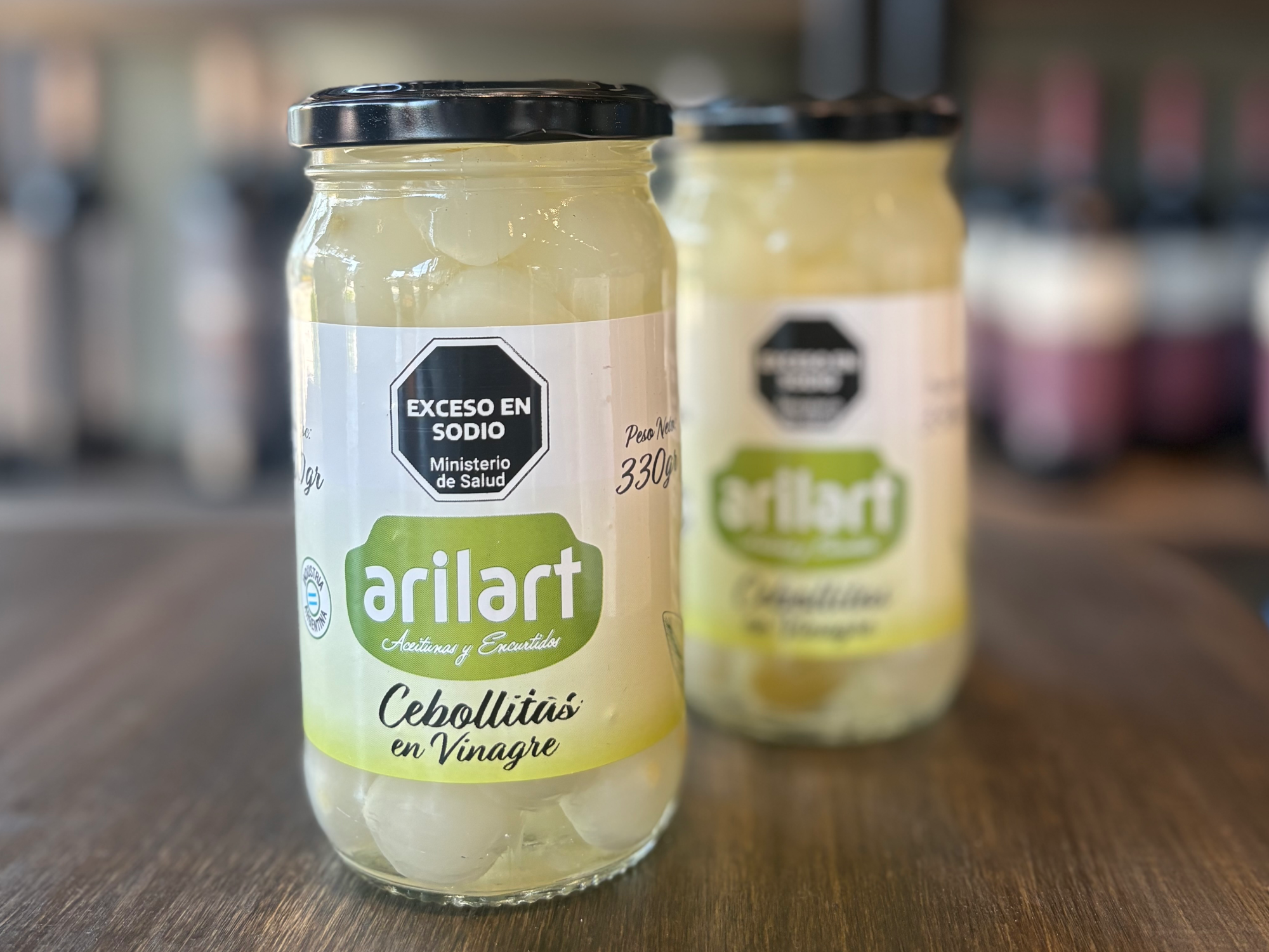 Cebollitas en vinagre