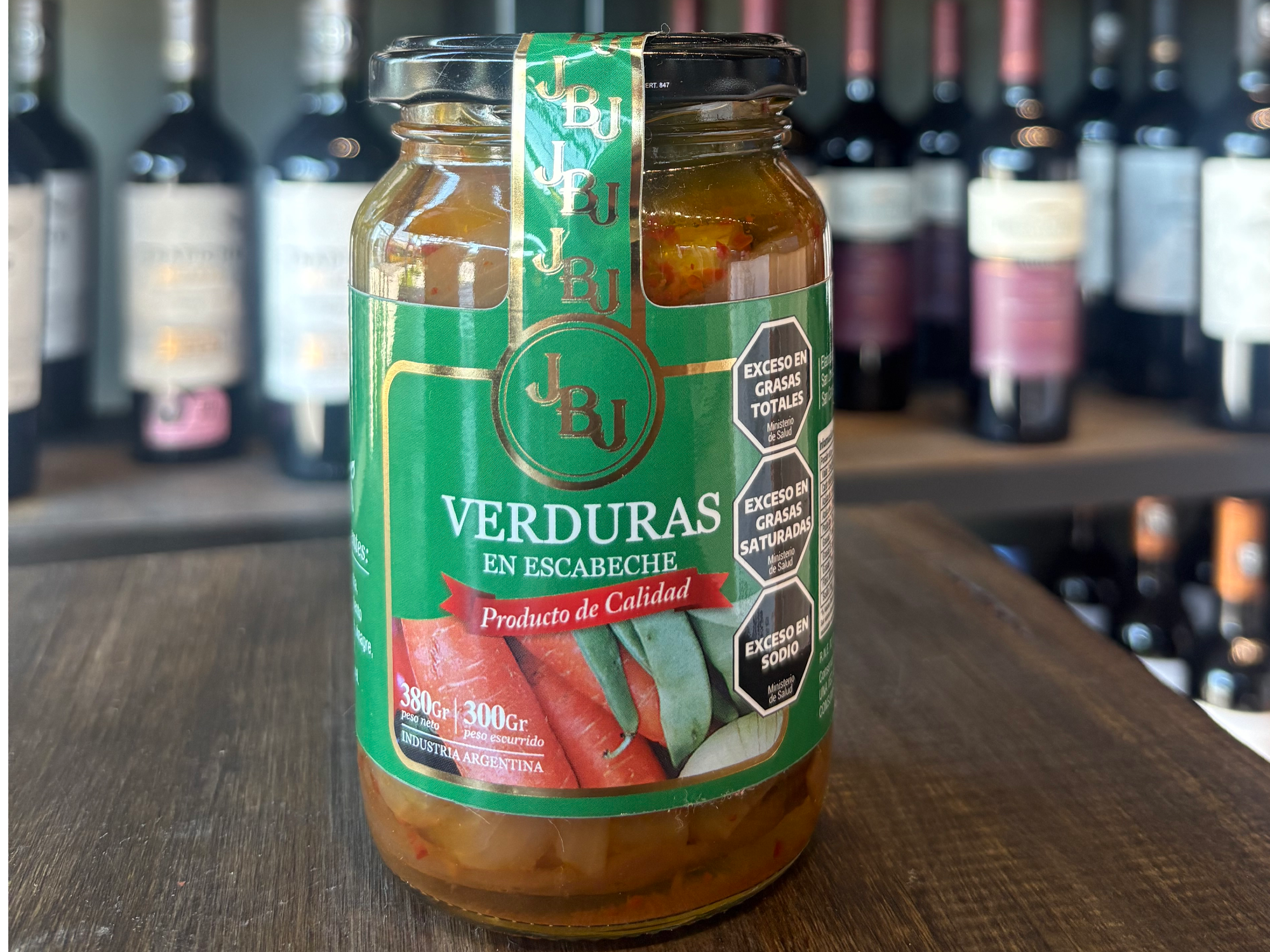 Escabeche de verdura