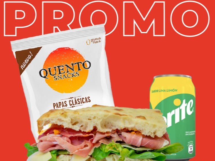 COMBO 2   -  La Cruda Original + Gaseosa + Papitas
