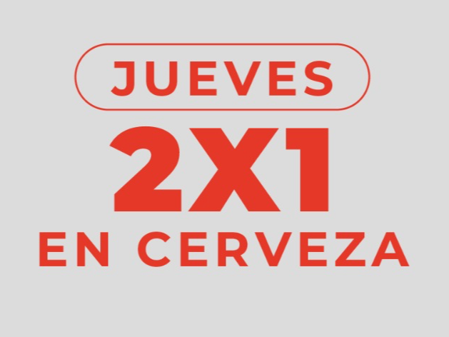 2X1 en Birras