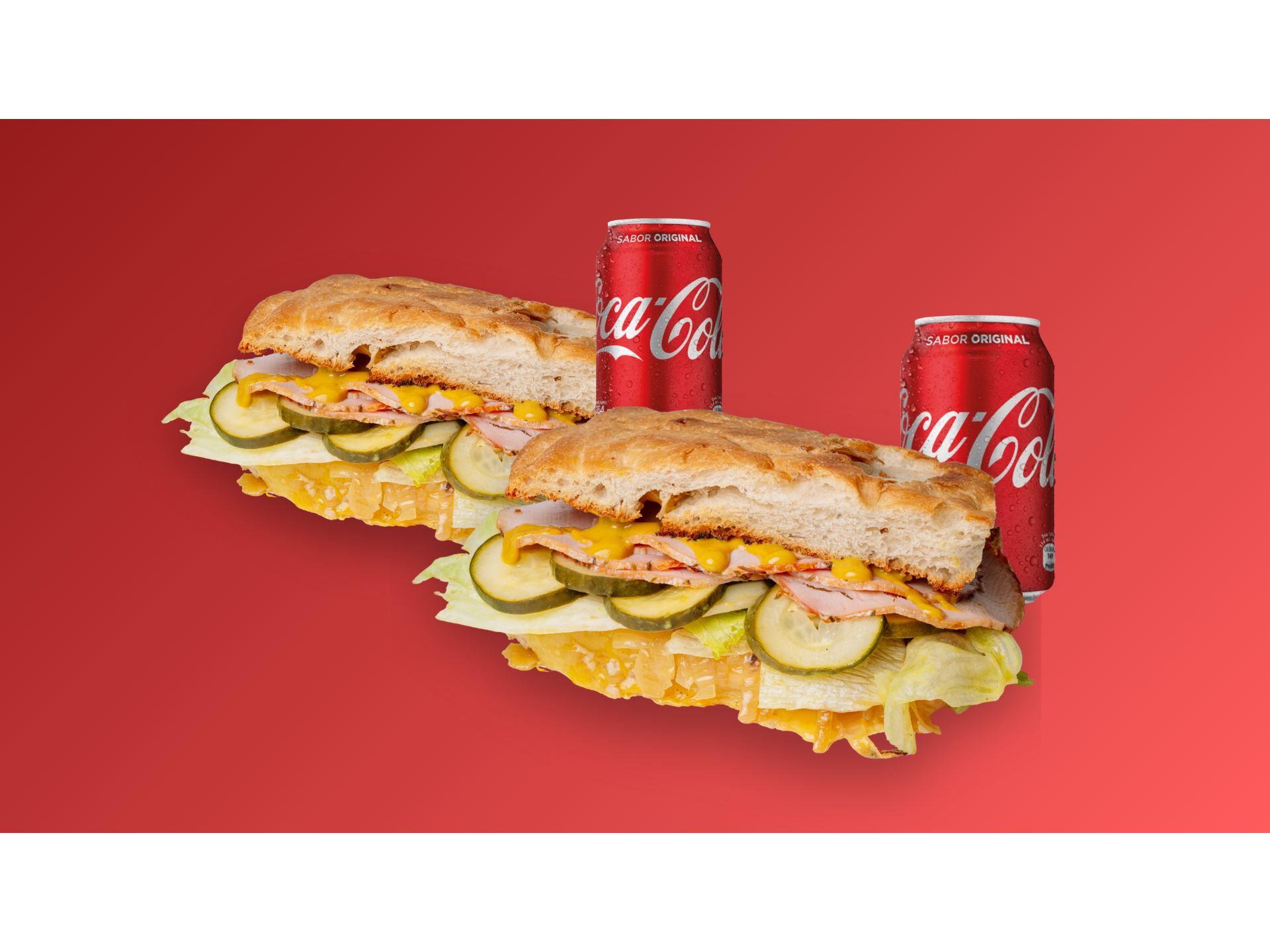 Dos Lomo Ahumado + Dos Gaseosas