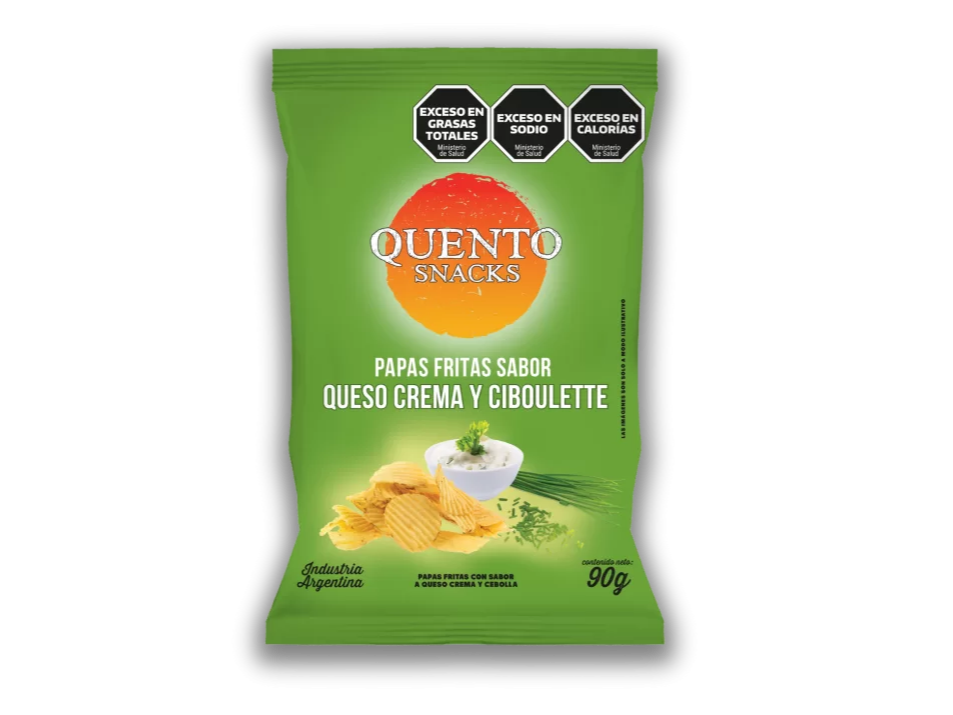 Papas Queso Crema y Ciboulette