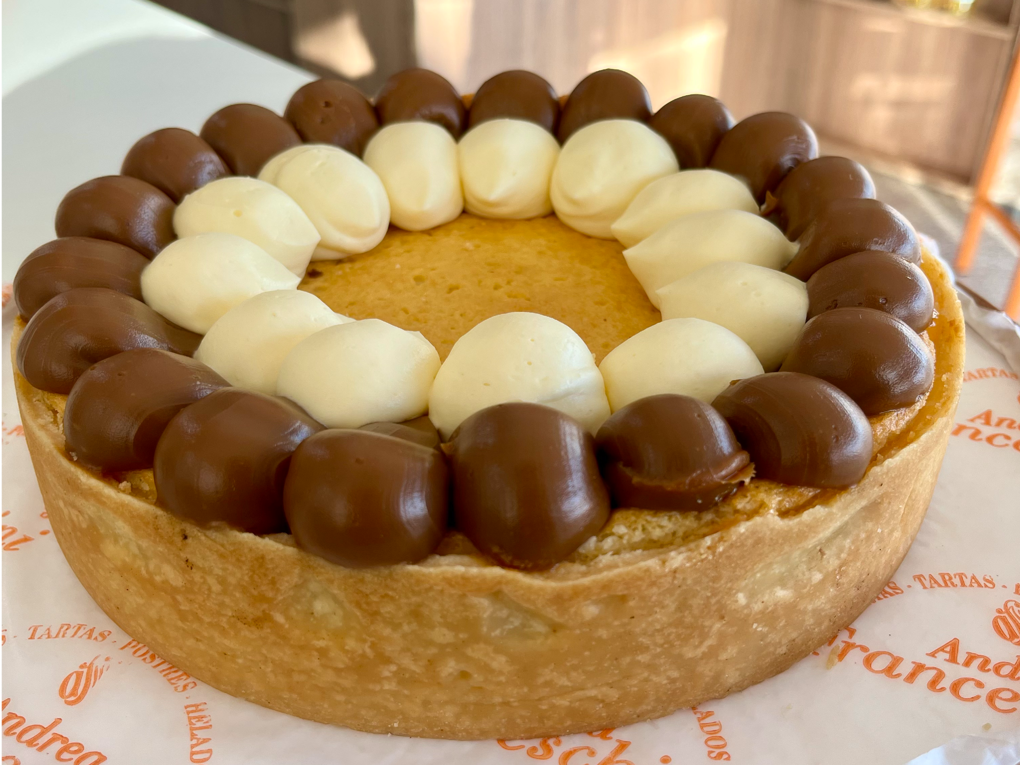 Tarta de Flan con Dulce de Leche