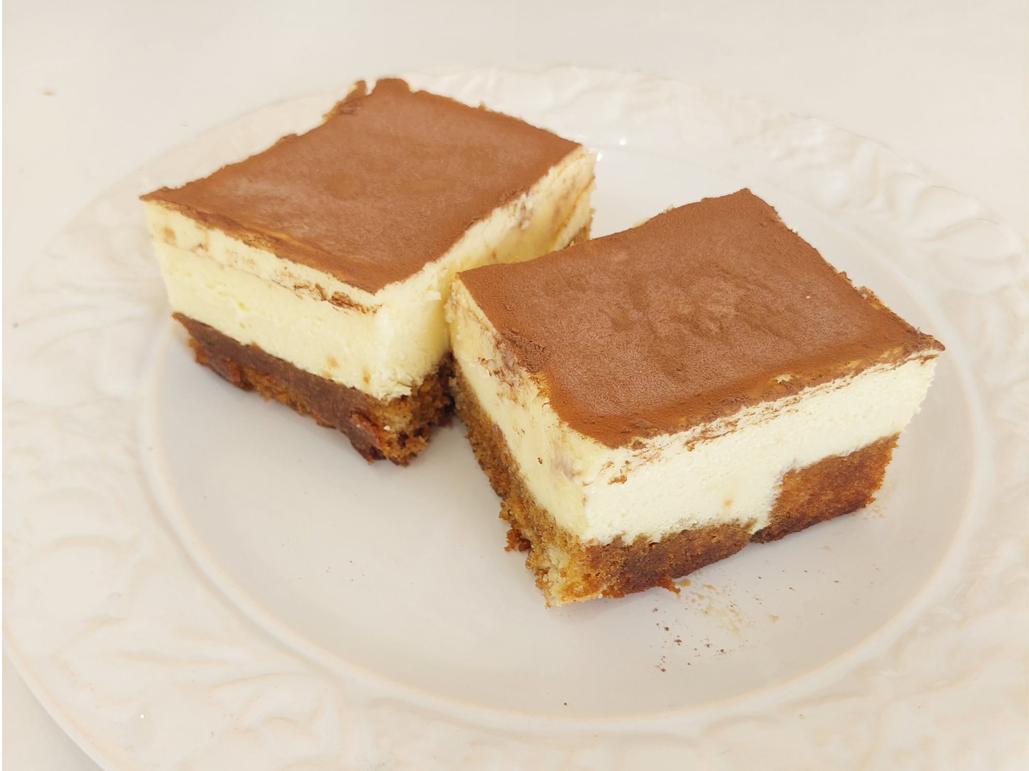 Cuadrado de Tiramisu