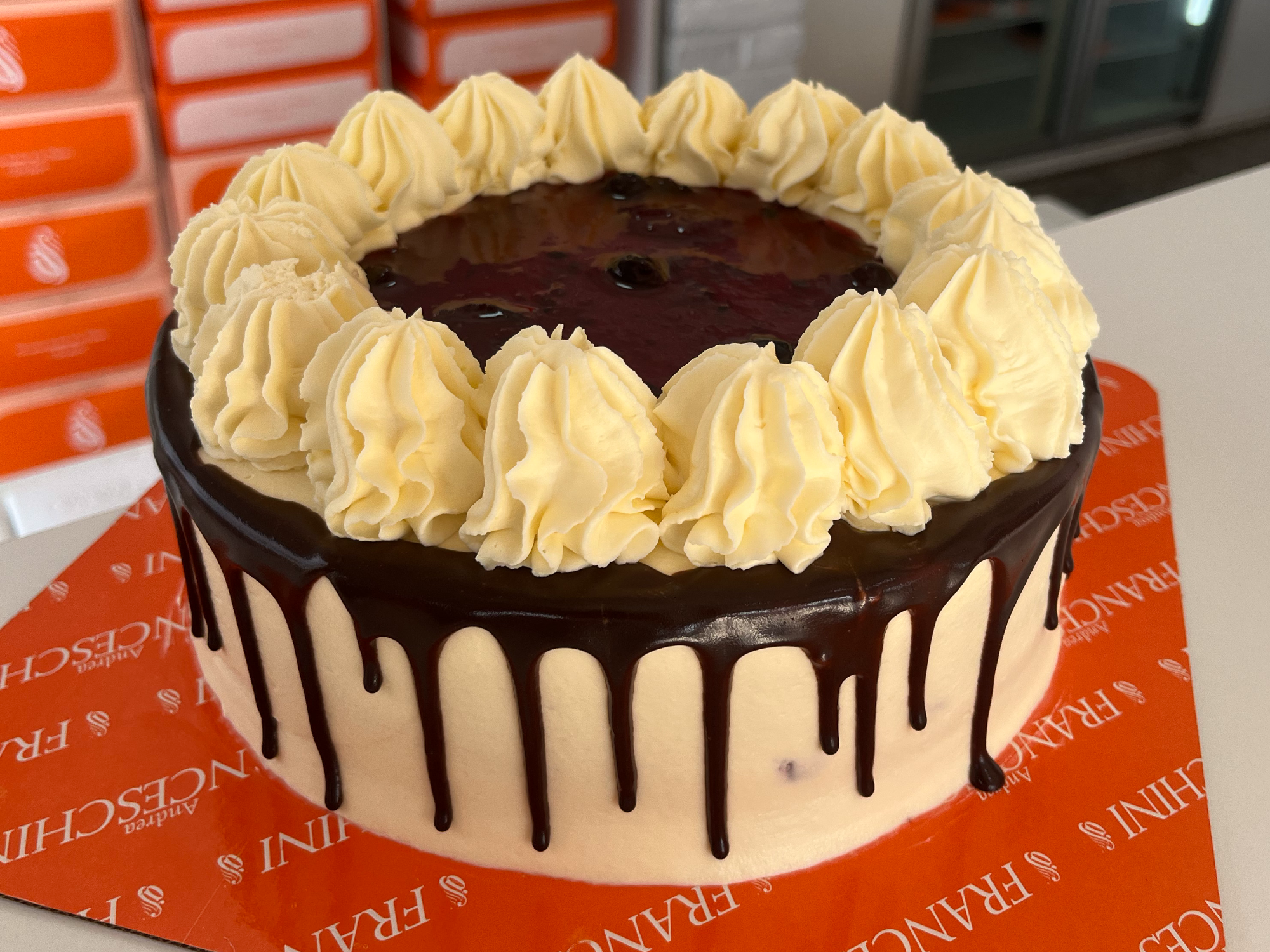 Torta Frutos Rojos