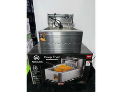 *🔥FREIDORA CON ACEITE DEEP FRYER 6LITROS🔥🍟🍟🥔🍟🍟🥔
