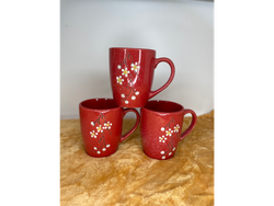 ☕️🧋TAZA NEVADA DE CERAMICA X6💫🧋