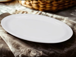 Fuente oval Linea Recta