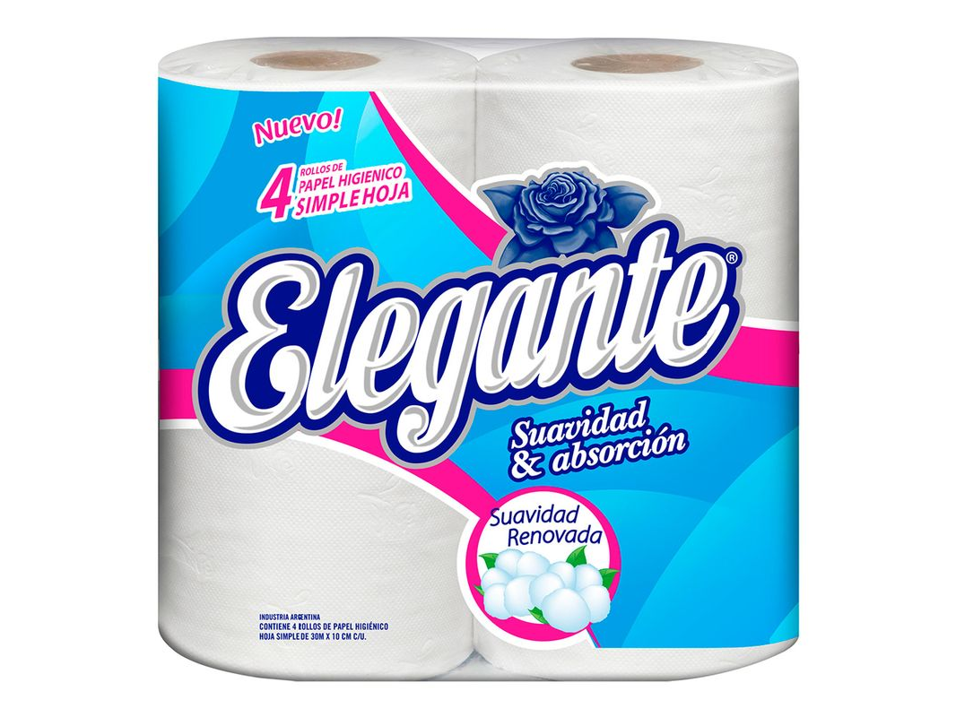 PAPEL HIG. ELEGANTE 4X30MTS