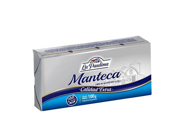 MANTECA  PAULINA 100GR