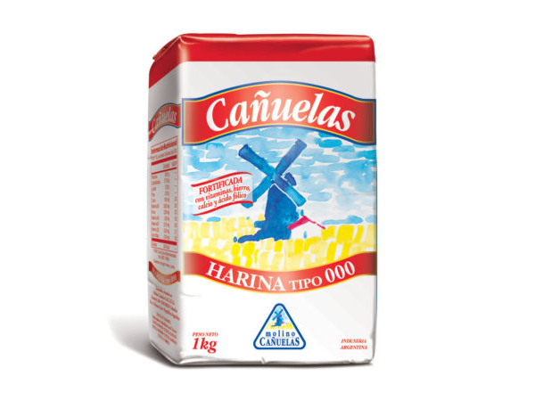 Harina 000 cañuelas