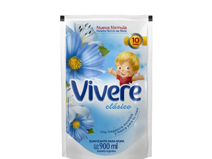 SUAVIZANTE VIVERES CLASICO 900ML