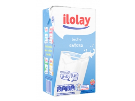 LECHE ENTERA ILOLAY 1L