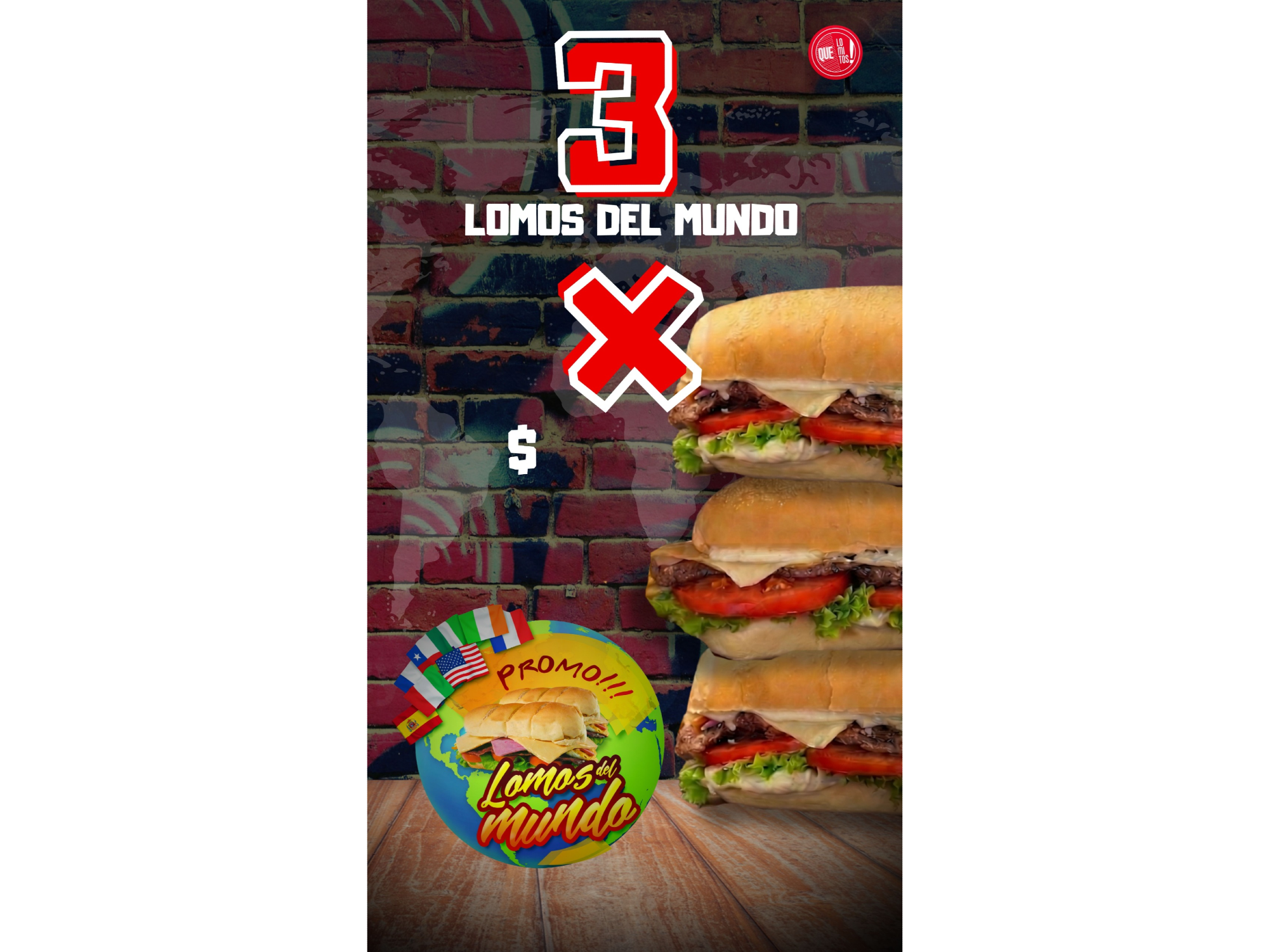 LOMO MUNDO x3