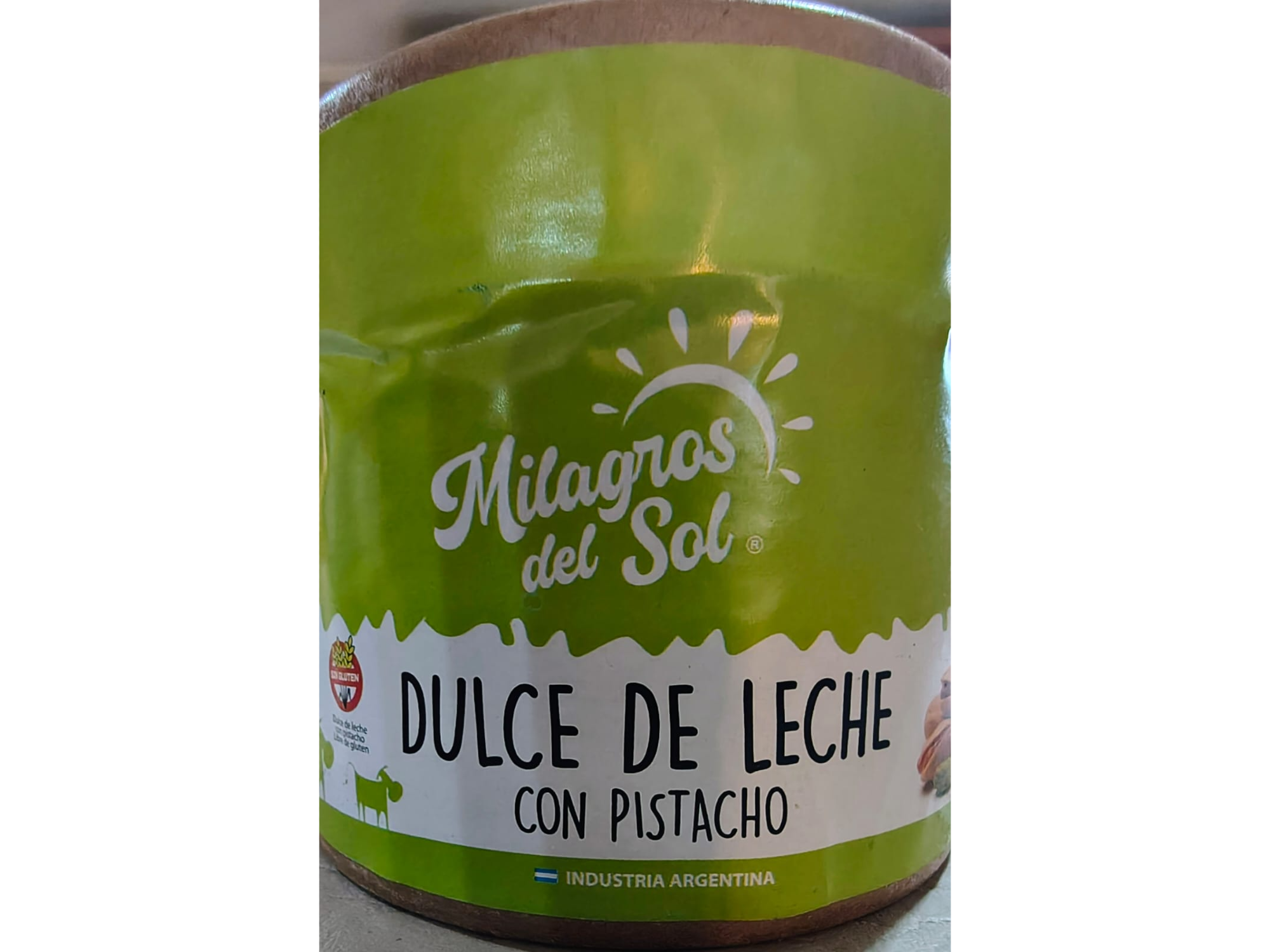 DULCE DE LECHE CON PISTACHO