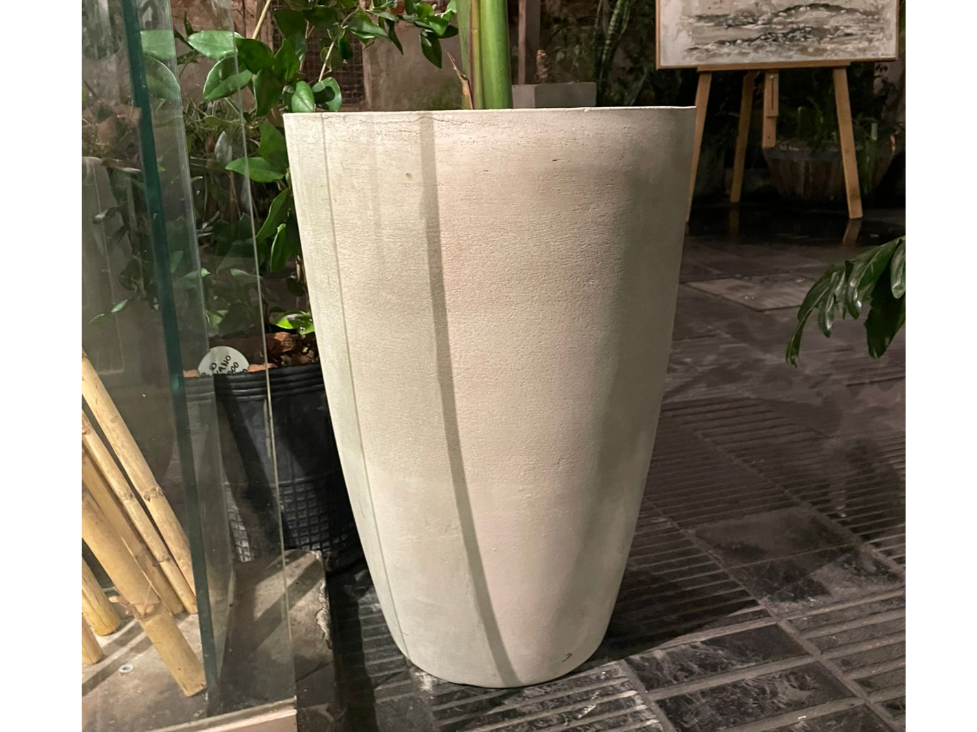 Maceta de cemento cono 55