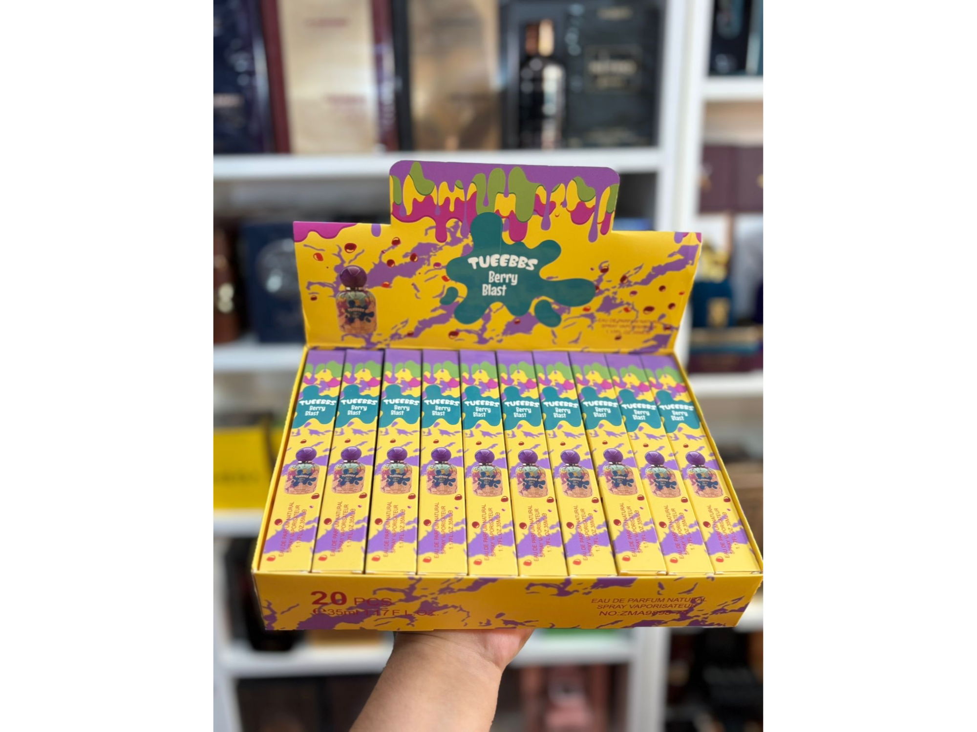 Tubitos de tueebbs berry blast