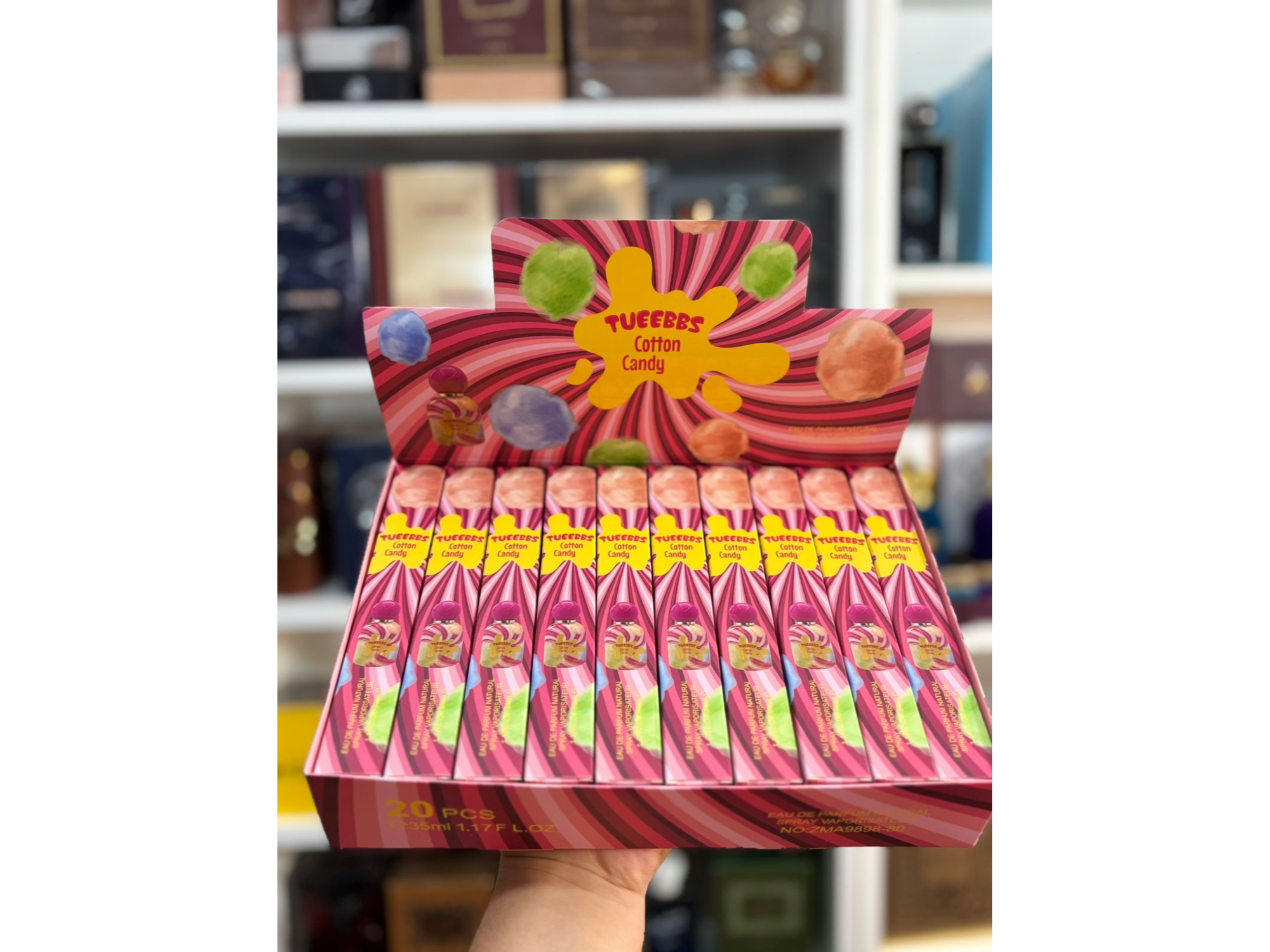 Tubitos de tueebbs cotton candy