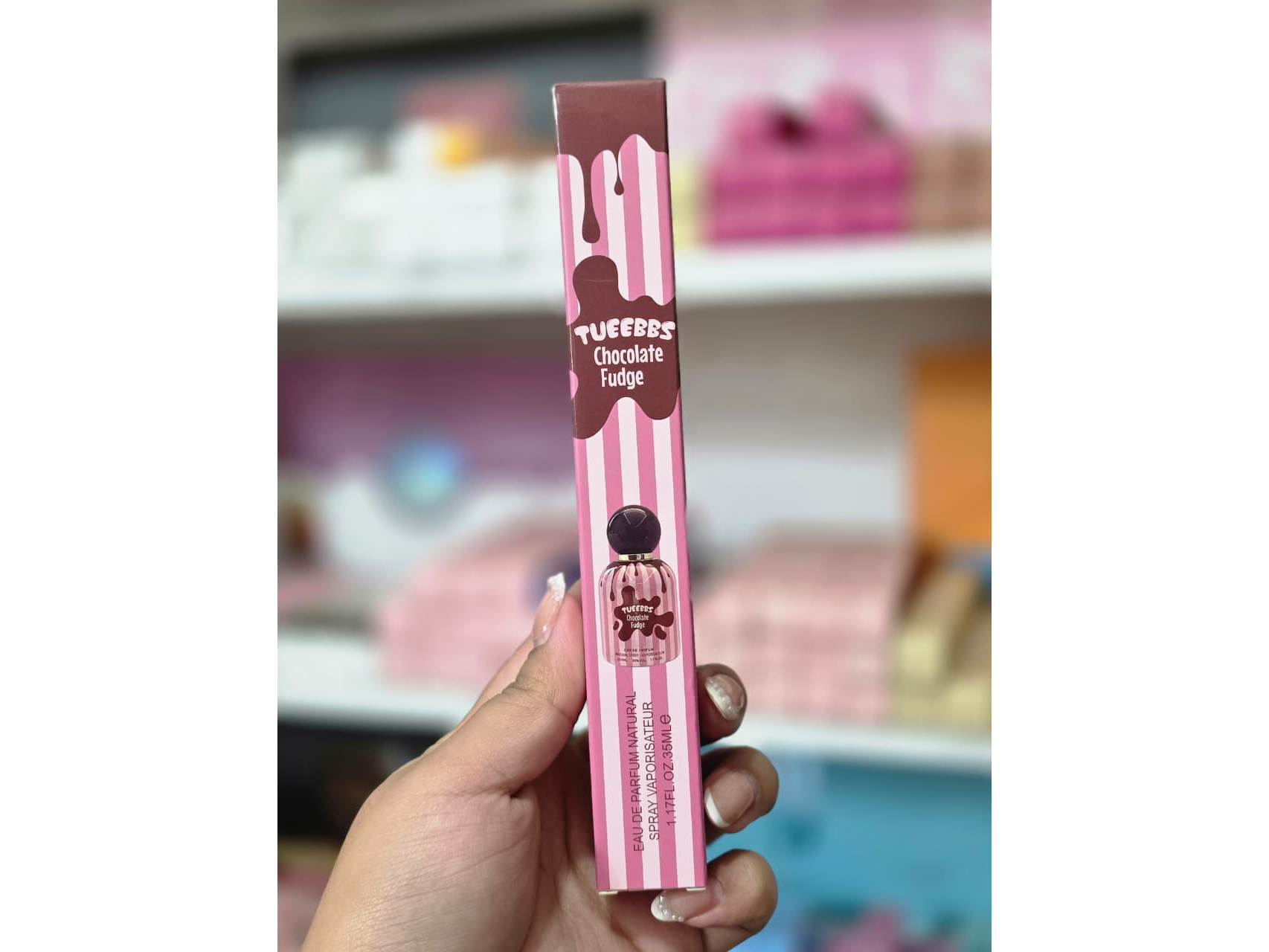 Tubito de tueebbs chocolate fudge
