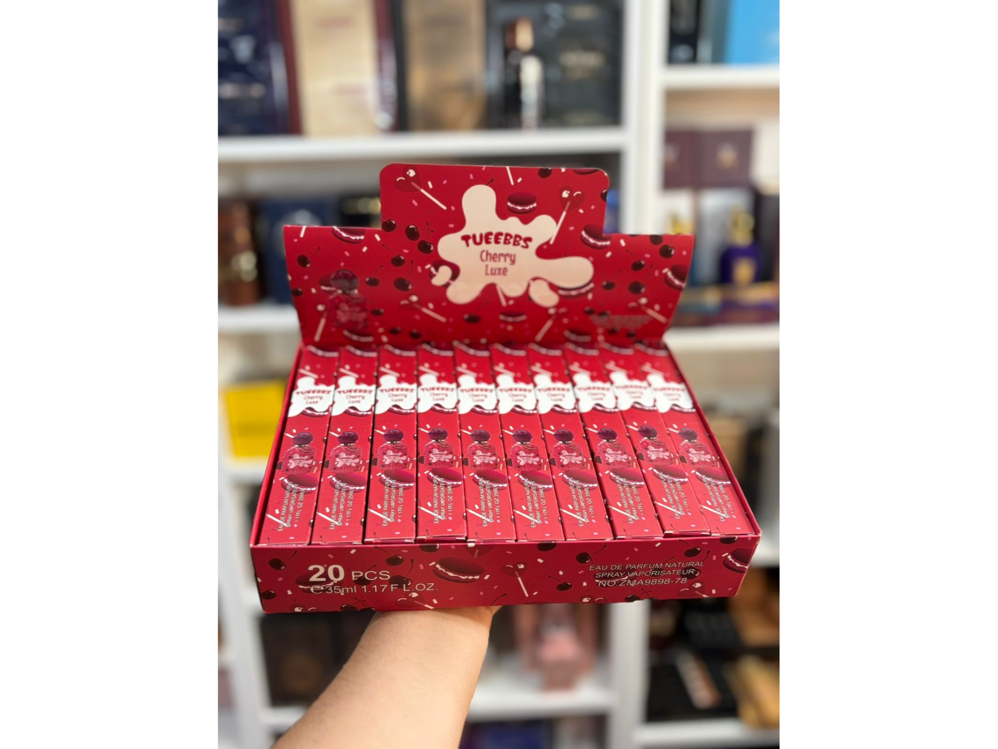 Tubitos de tueebbs cherry luxe