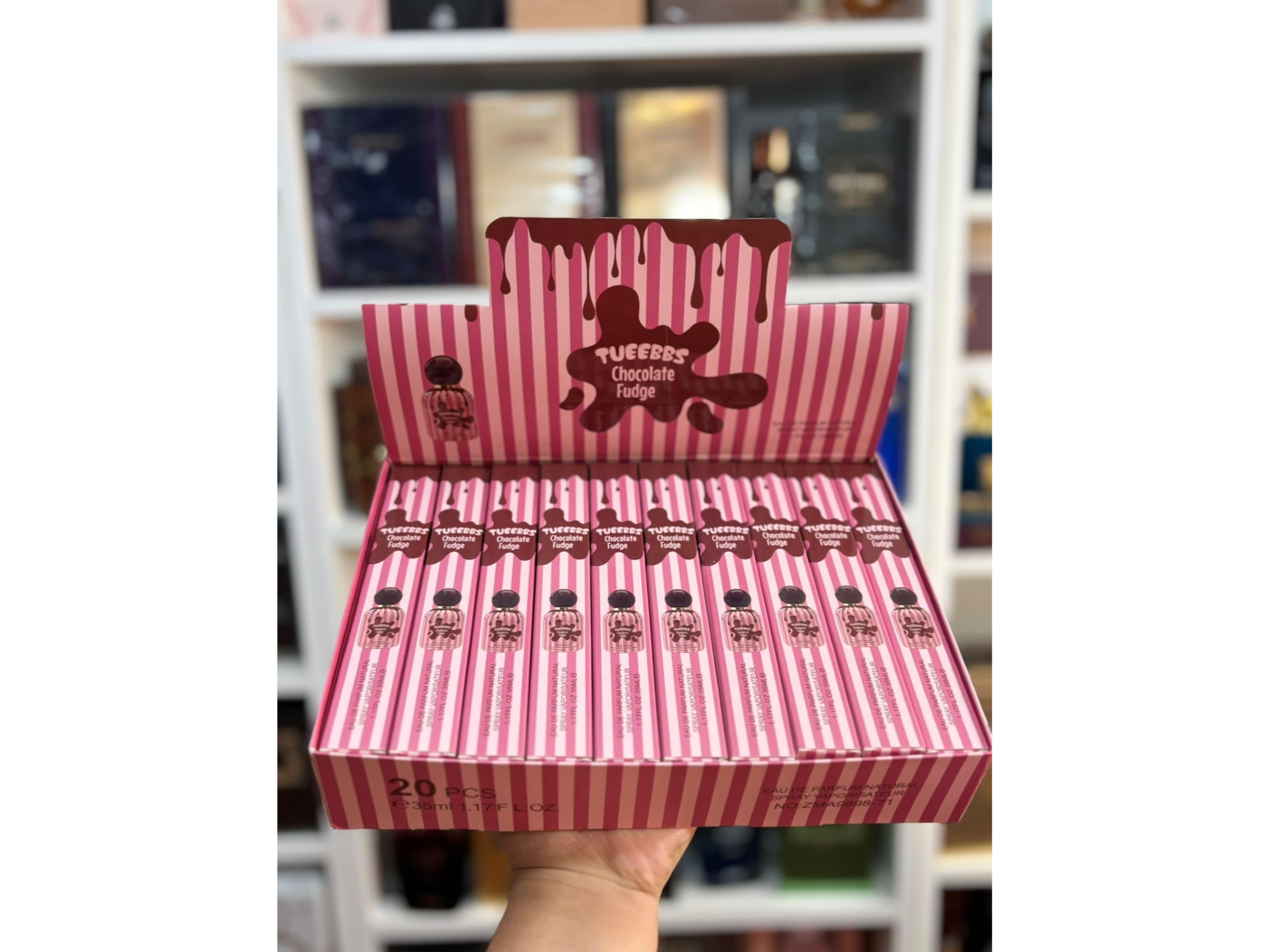 Tubitos de tueebbs chocolate fudge