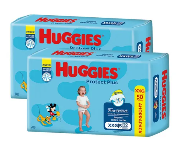 2 HUGGIES Protect Plus