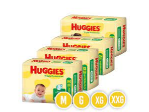 4 HUGGIES Triple Protección