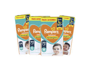 4 PAMPERS Baby San NUEVO!