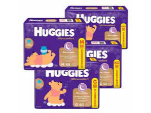 4 HUGGIES Ultra Confort