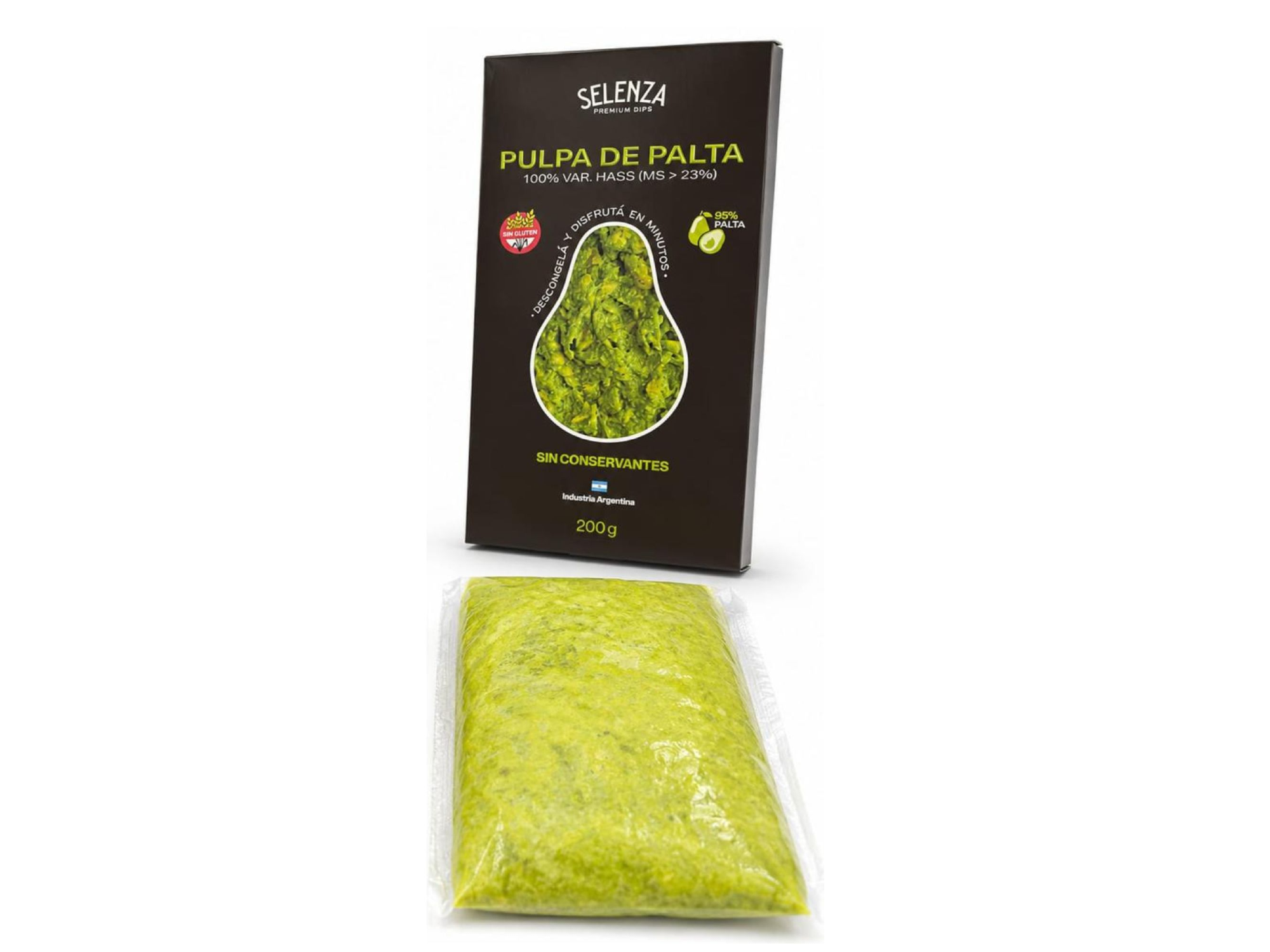 Pulpa de Palta Premium - x 200 gr