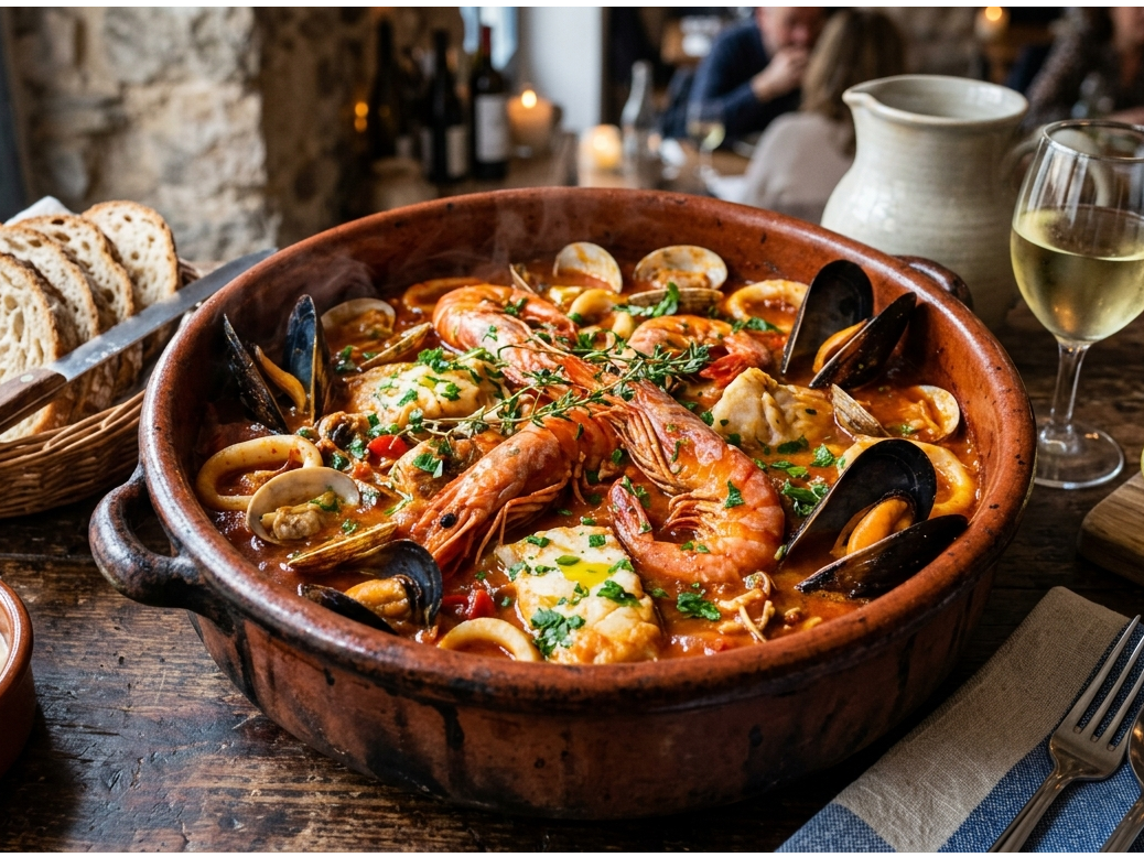 NUEVO Cazuela de mariscos - x 1 kg