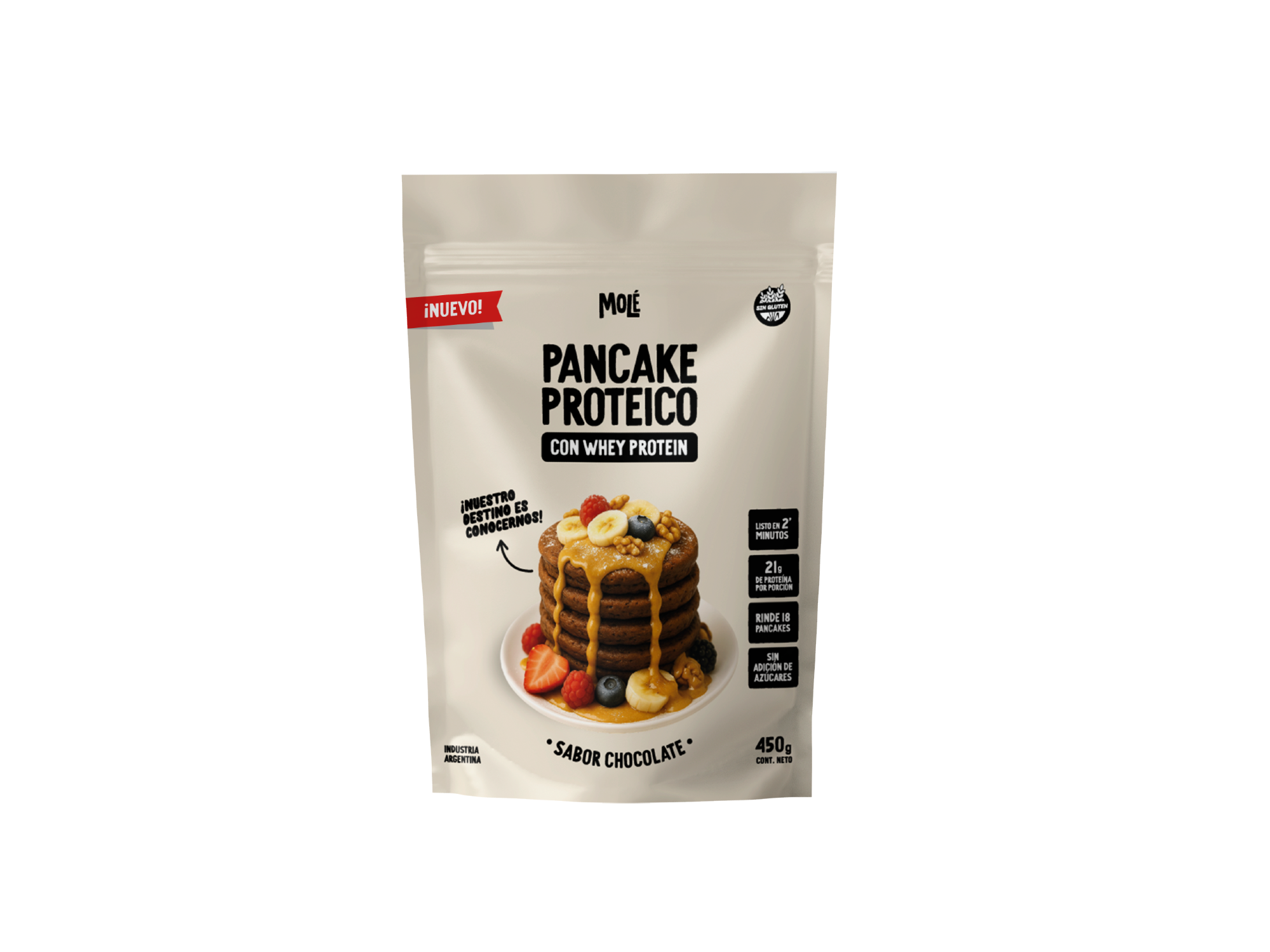 Pancakes Proteicos de Chocolate - 450g